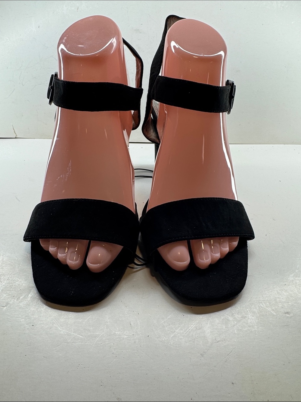 Worthington Black Open-Toe Ankle Strap Sandals